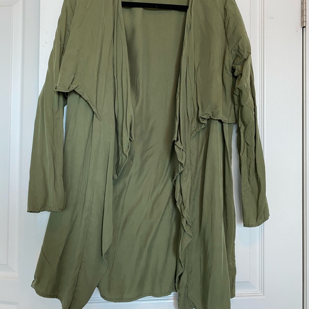 Army green jacket